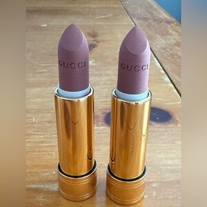 2 Gucci Rouge Matte Lipstick in Julie Rose